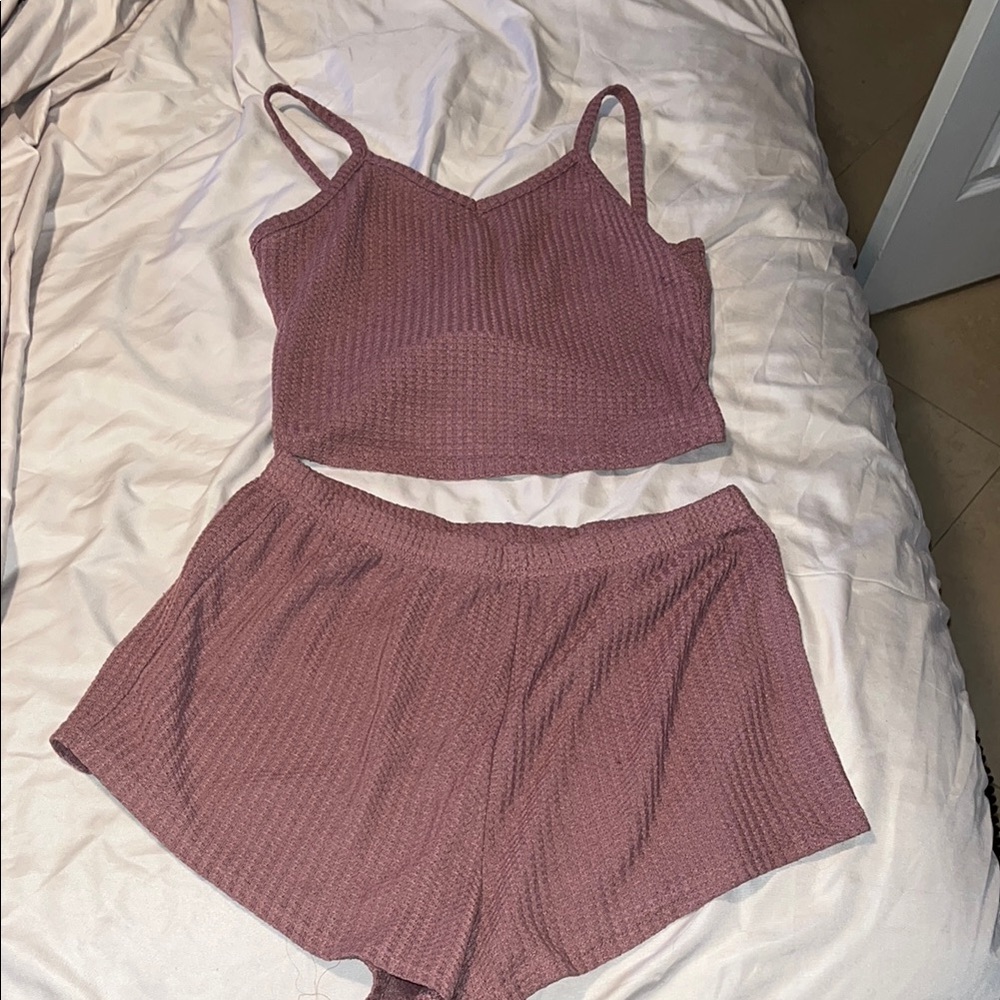 Women's Mauve Sleepwear Set